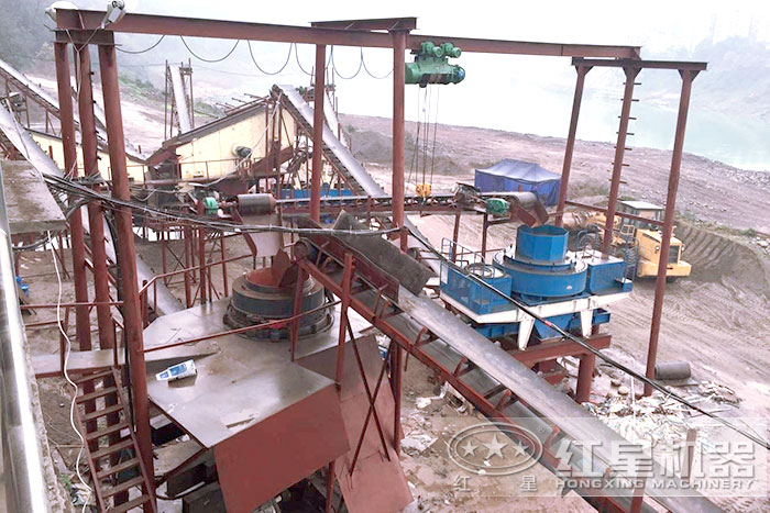 圆锥破碎机+制砂机 圆锥破碎机+制砂机