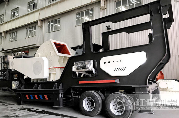 时产150吨移动锤破式制沙设备 时产150吨移动锤破式制沙设备