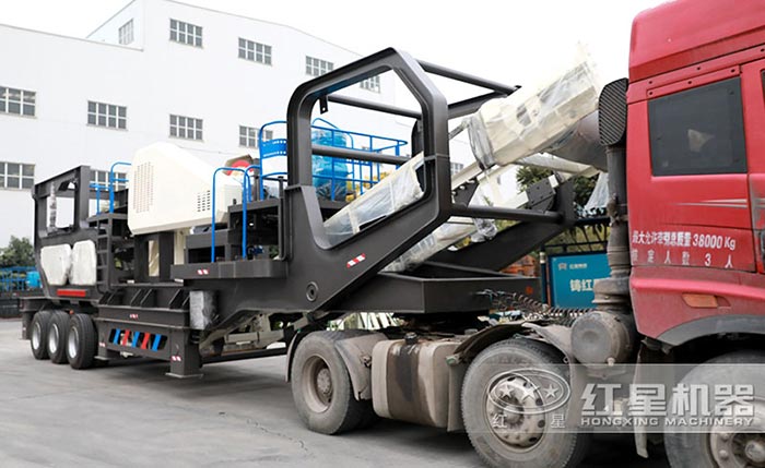 移动颚式破碎机 移动颚式破碎机